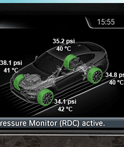 BMW RDC Safety Tire
  pressure 