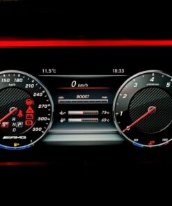 AMG speedometer menu activation